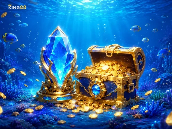Gambar Star Fishing 1 dengan tampilan permainan bertema memancing